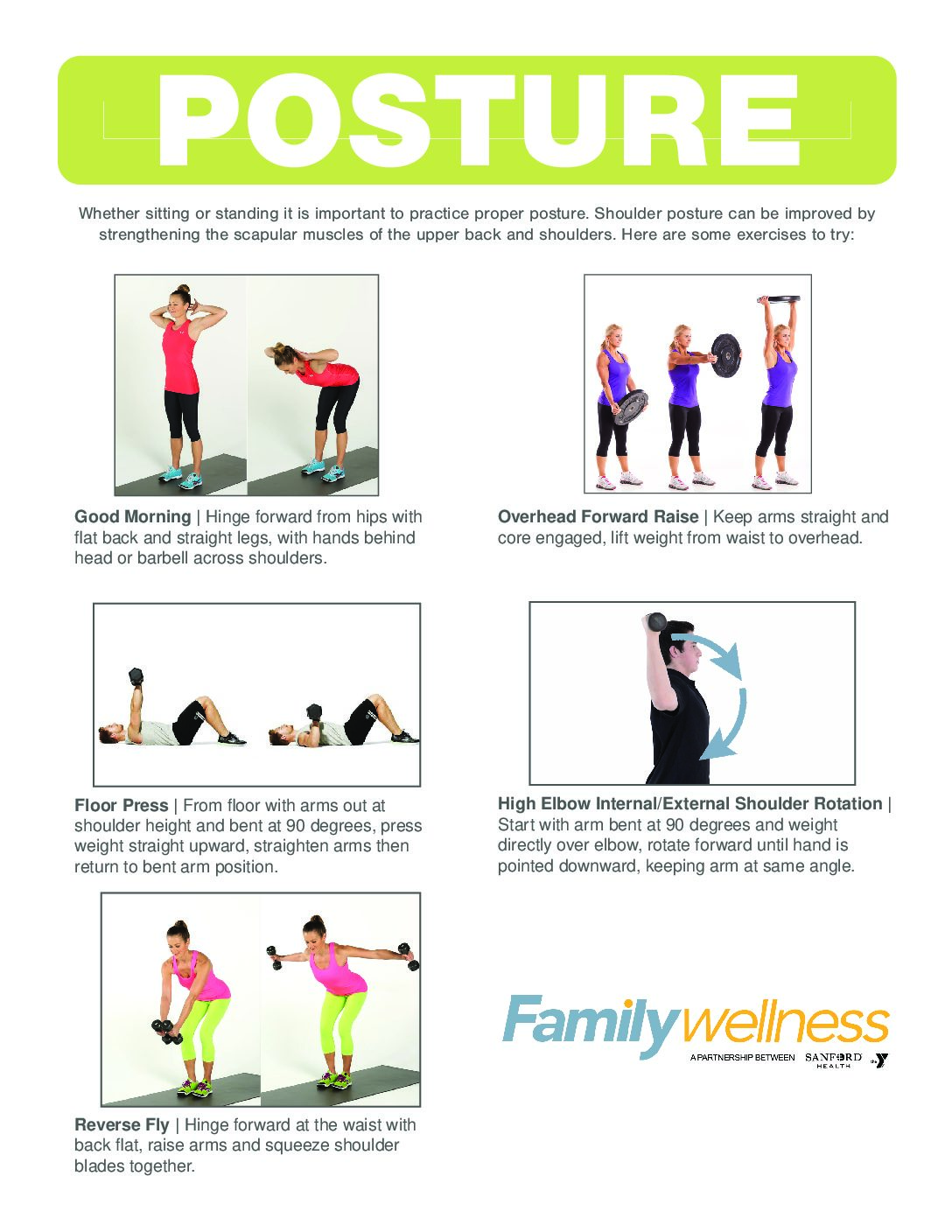 Posture Exercises - Family Wellness Fargo